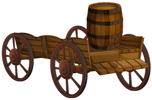 image of an empty wagon
